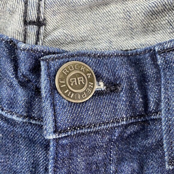 Y2K Rock & Republic Jeans Womens 24 Blue 26x30 Recession Collection Boot Flare - Picture 7 of 16